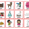 WORD INITIAL 'g' - PICTURE AND WORD CARDS - Image 2