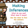 MAKING INFERENCES - WHAT DO YOU SEE?