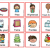 WORD INITIAL 'fr' - PICTURE AND WORD CARDS - Image 2