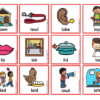 WORD INITIAL 'l'- PICTURE AND WORD CARDS - Image 2