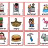 WORD MEDIAL 'm' - PICTURE AND WORD CARDS - Image 2