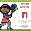 WORD MEDIAL 'n' - PICTURE AND WORD CARDS