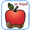 PREPOSITIONS - 'IN FRONT' and 'BEHIND' - Picture cards - Image 2