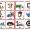 MINIMAL PAIRS – WORD INITIAL ‘r’ and ‘w’ – (Gliding) – PICTURE AND WORD CARDS - Image 2