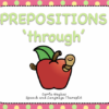 PREPOSITIONS - 'THROUGH' - Picture cards