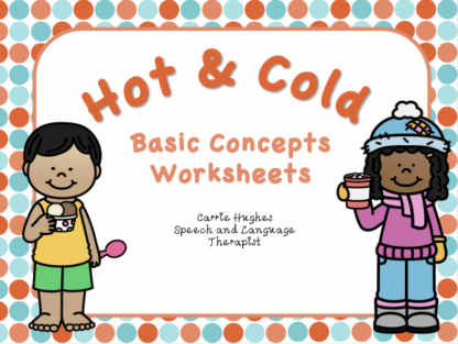 Hot And Cold - Basic Concepts - Carrie Hughes Slt