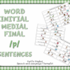 WORD INITIAL MEDIAL FINAL ‘p’ PHRASES AND SENTENCES