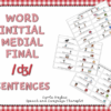WORD INITIAL MEDIAL FINAL ‘j’ PHRASES AND SENTENCES