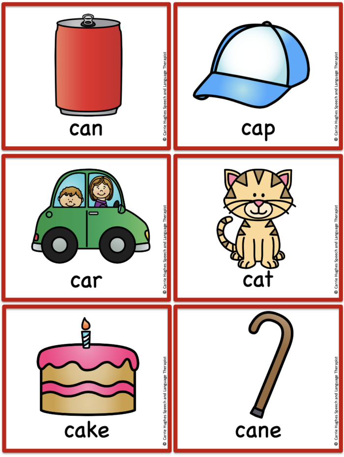 /k/ QUIZ - WORD INITIAL AND FINAL - Carrie Hughes SLT