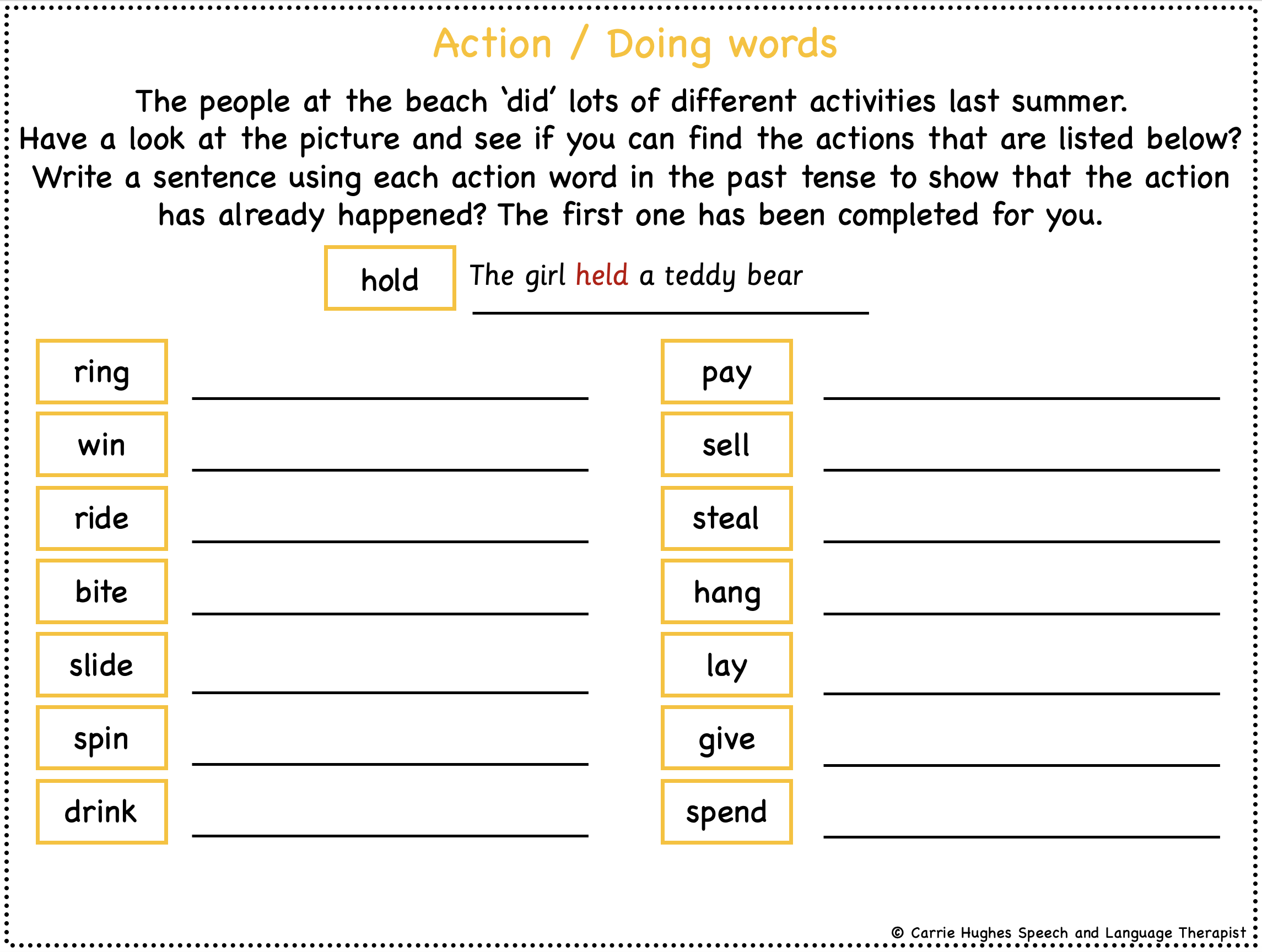 Examples of Past Continuous Tense - Word Coach