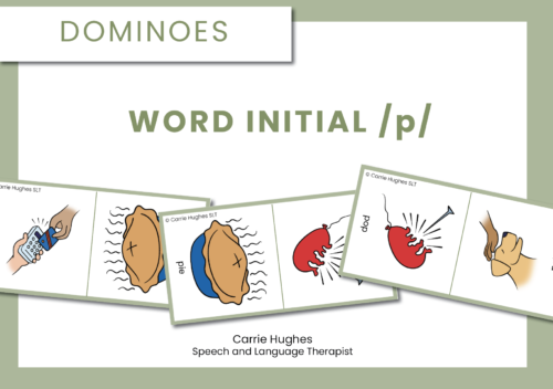 WORD INITIAL /p/ DOMINOES