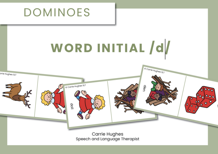 WORD INITIAL /d/ DOMINOES