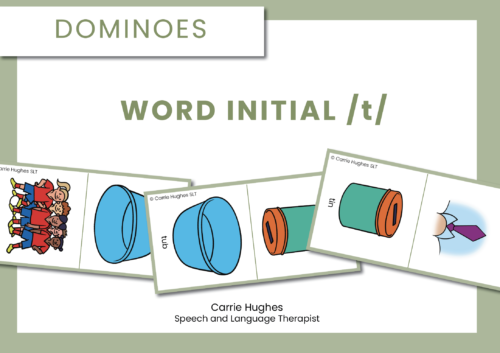 WORD INITIAL /t/  DOMINOES
