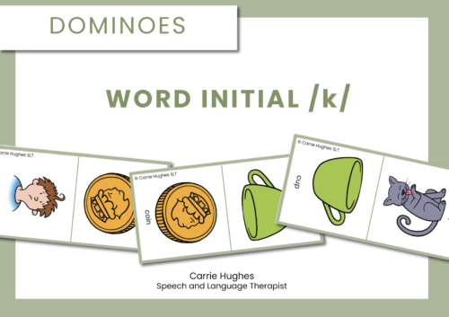 WORD INITIAL /k/ DOMINOES