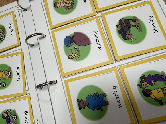 FOOTBALL TRAINING - COLOURFUL SEMANTICS - PRINTED VERSION - Image 3
