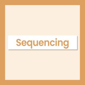 Sequencing resources for Speech and Language Therapists