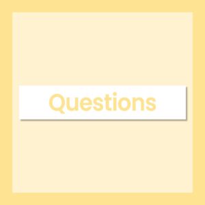 Questions resources for Speech and Language Therapists